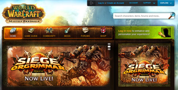 world-of-warcraft-website