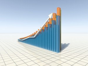 Rising 3d Graph